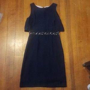 Ivanka Trump Navy Blue Dress
